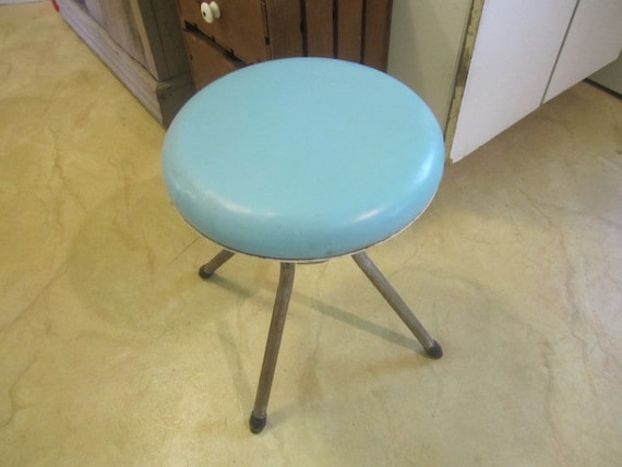 Teal Costco Bathroom Vanity Stool Costco Stool Vintage Etsy