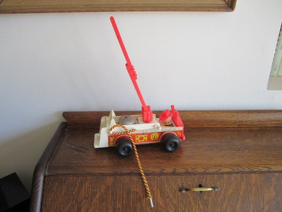 radio controlled fire engine with working hose