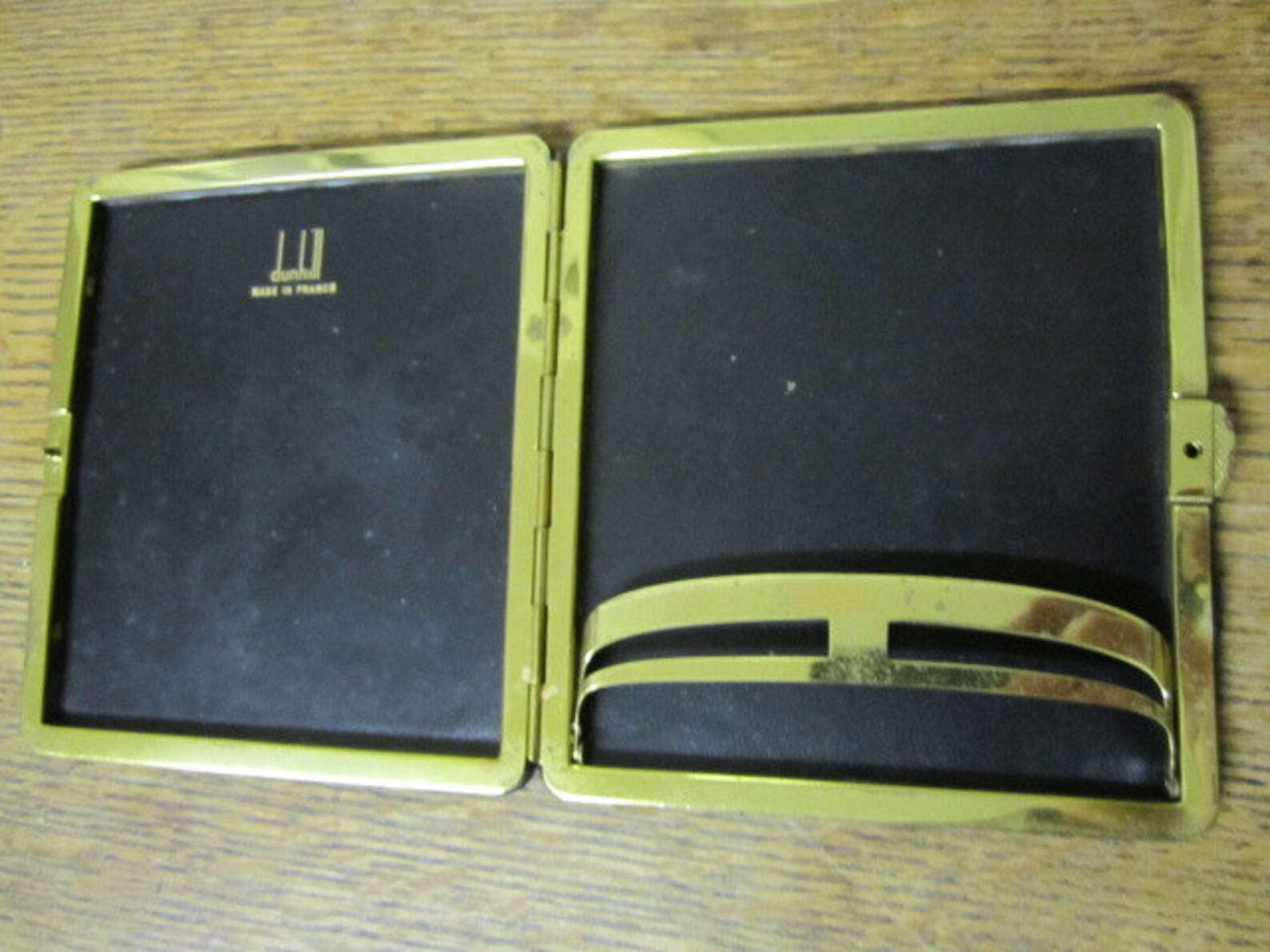 Vintage Dunhill Leather Cigarette Case. Made in France. Etsy