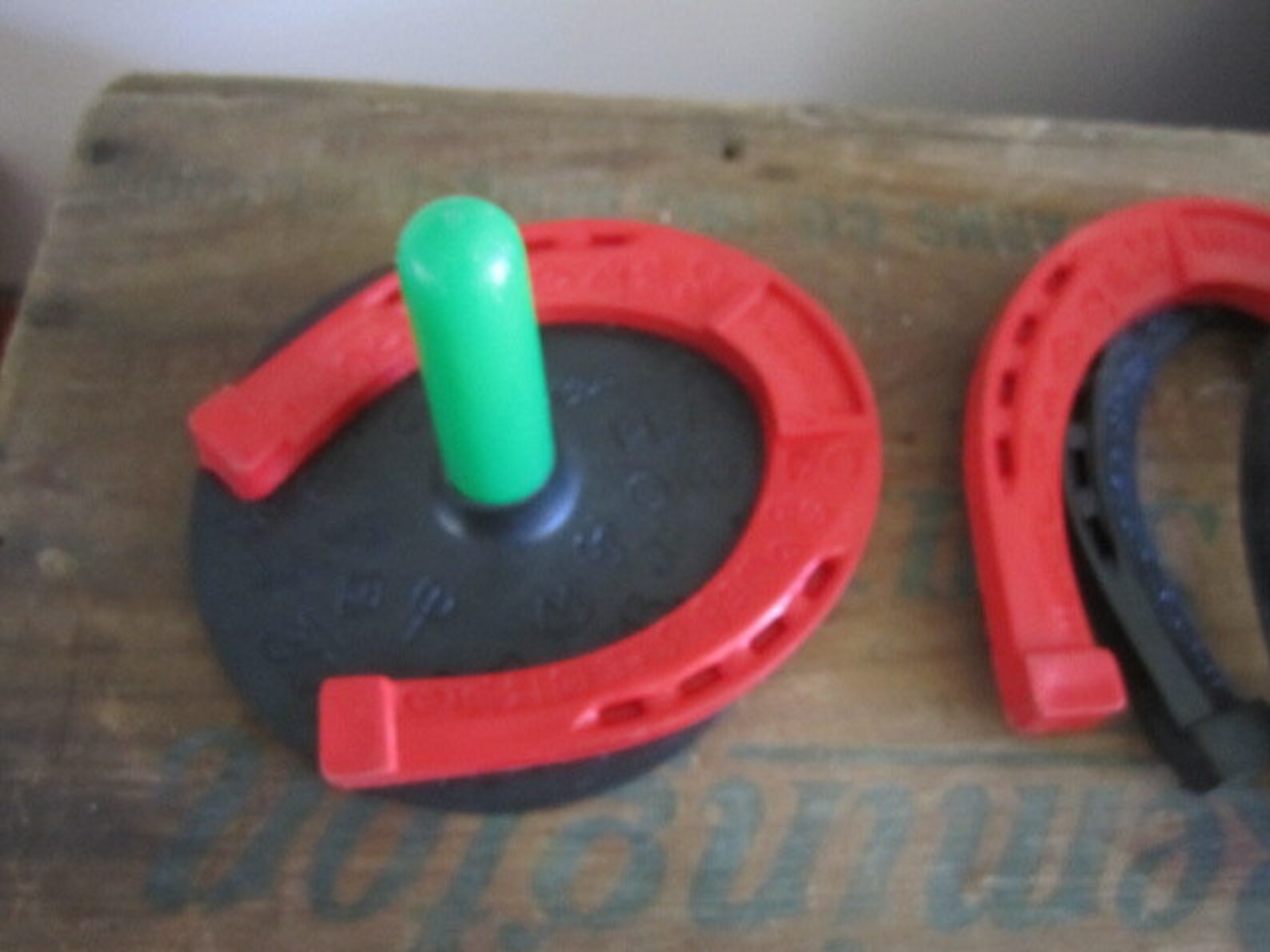 Vintage Auburn Safe Toys Rubber Horseshoe Set in box. B12 Etsy