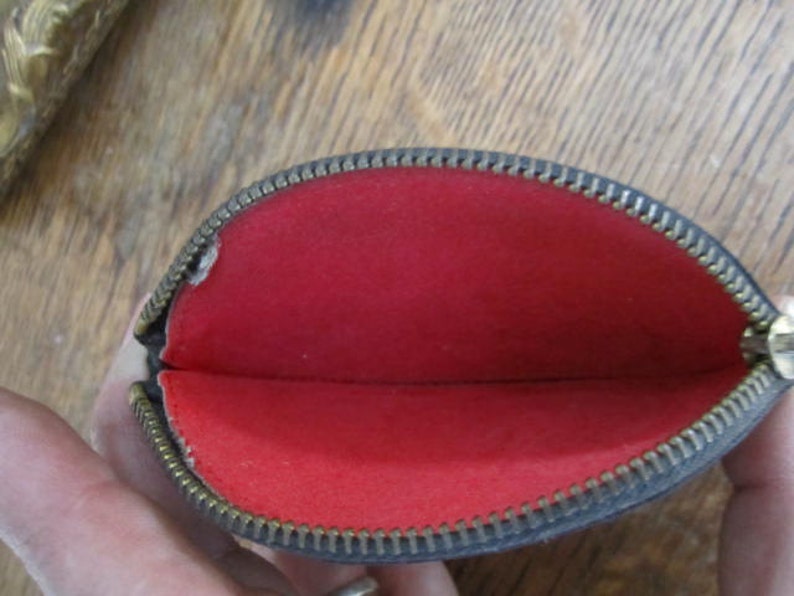 Vintage Tapestry Needlepoint Coin Change Purse. B9 Etsy