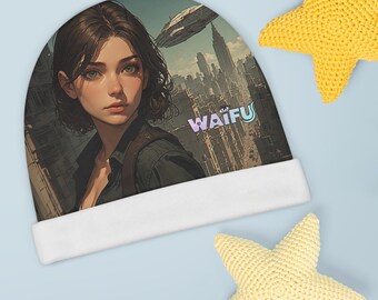 WAIFU Brand Baby Beanie | Baby Beanie (AOP)