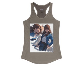 Waifu Brand Racerback Tank | Anime Logo Tank