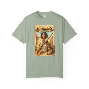 Geronimo Vintage Poster / Apache Illustration T-shirt