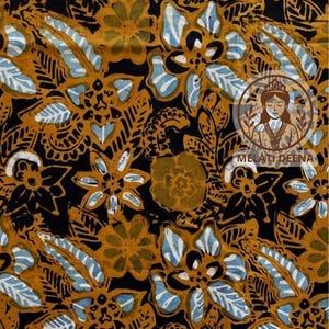 Handgjort javanesiskt batiktyg