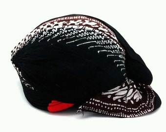 Javanese Blangkon Cultural Headpiece – Authentic Indonesian Traditional Hat