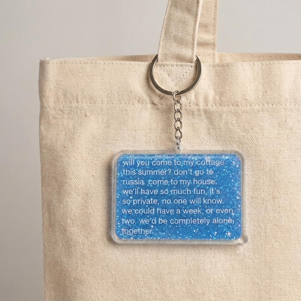 Porte-clés chauffant rivalité personnalisé, Porte-clés personnalisé en acrylique, Accessoire de l'équipe Rozanov, Livre d'amour sur le hockey, Lecteur de sport