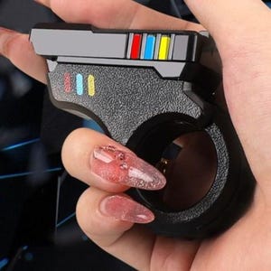 Futuristisk pistolformad fidget spinner – Snygg design möter vardagsfunktionalitet