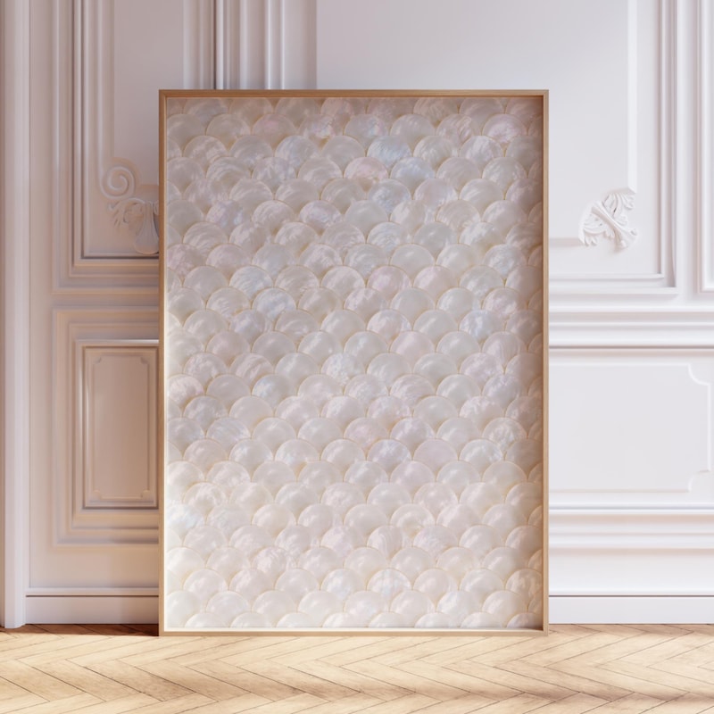 Capiz Shells Framed Wall Art - Etsy