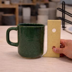 Herramienta para dar forma a las costillas de las tazas, vasos y jarrones para torneado / 5 tamaños / "Bucle"