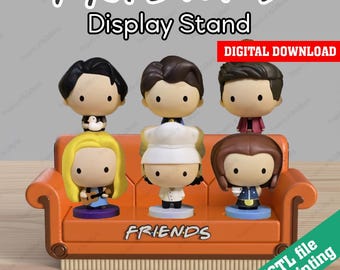 Espositore per divano FRIENDS – File 3D (STL / 3MF) (download digitale)