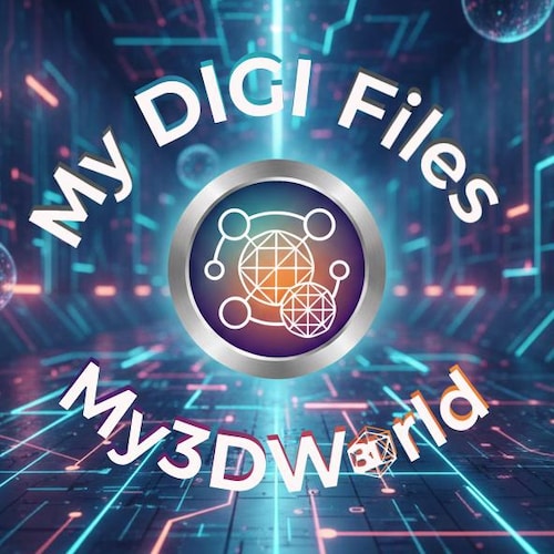 Digi Files MyDIGIfilesMy3DWorld - Etsy