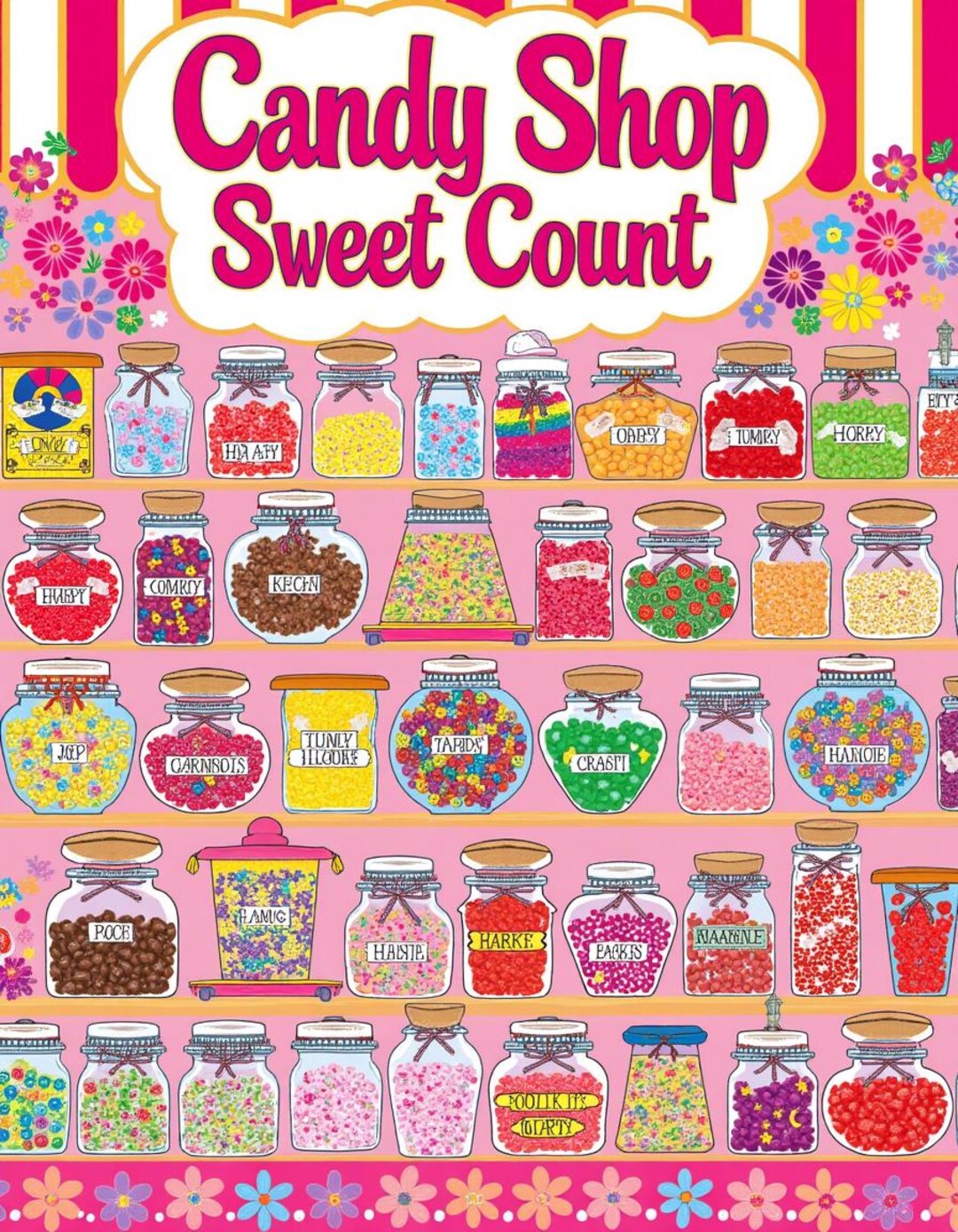 Candy Shop Sweet Count: Digital Flipbook Ages 3-8 Instant Download - Etsy