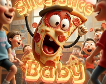 Libro infantil interactivo - Slice Slice Baby Book, regalo de educación temprana para niños, libro infantil, libro para niños, descarga instantánea de eBook infantil en PDF
