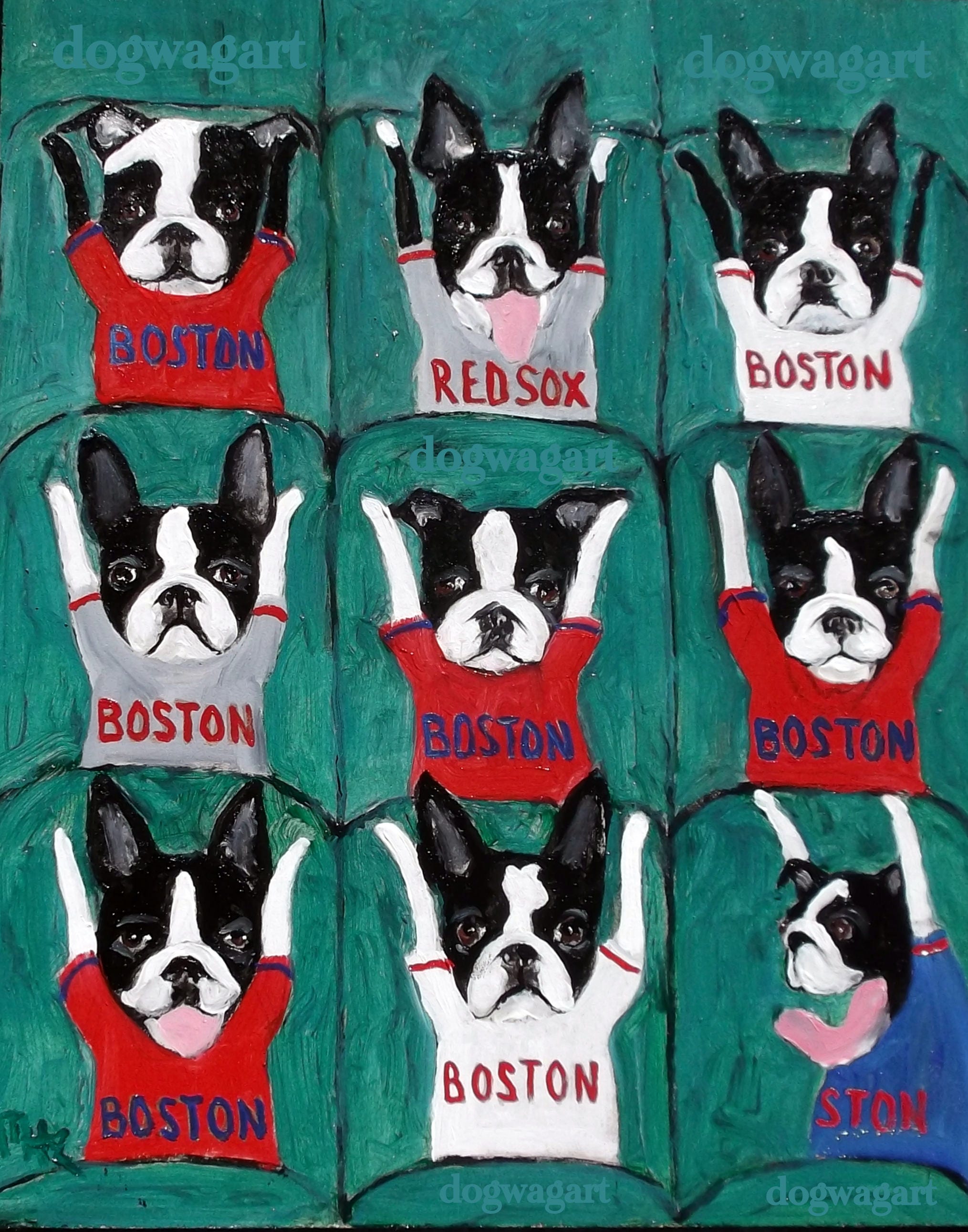 boston terrier queen sheets