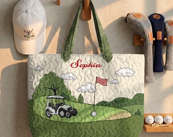 Bolsa acolchada personalizada para campo de golf, bolsa para carrito de golf – Personalizada para amantes del golf, bolsa de golf, bolsas de golf para mujer