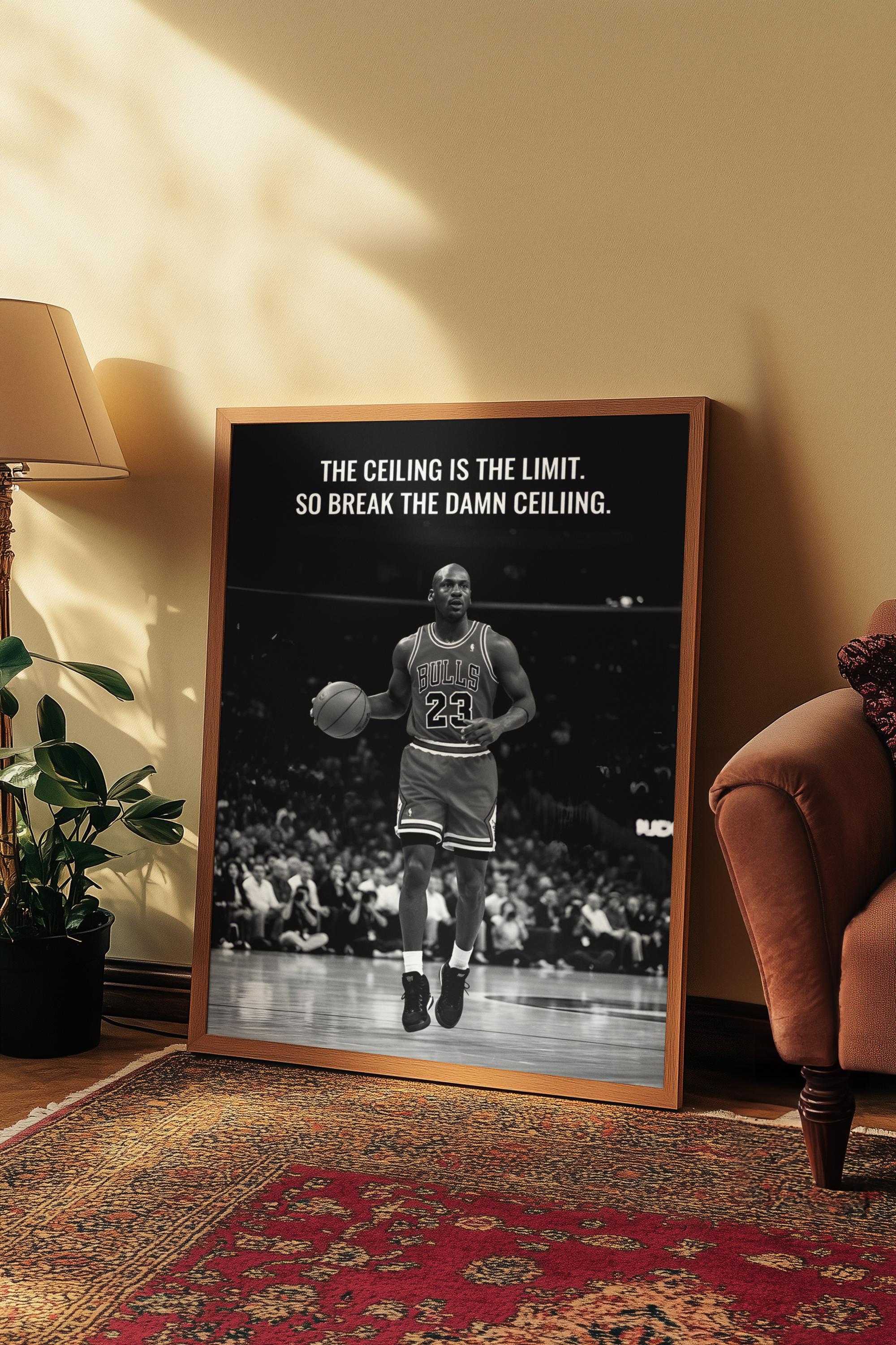 Michael jordan wings poster - Etsy 日本