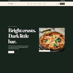 Pizzeria Website Template | Restaurant HTML5 Theme with Menu, Cart, Reservations & Online Order Demo