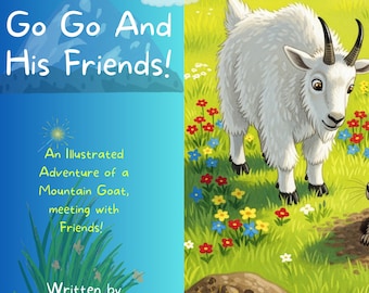 Go Go und seine Freunde Digitales Kinderbuch | Bergziege, Adler & Murmeltier Geschichte