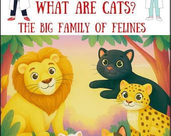 Was sind Katzen? Illustriertes Kinderbuch