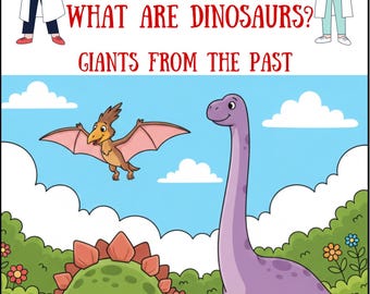 WAS sind DINOSAURIER? Riesen aus der Vergangenheit (Wissenschaftsserie 02) | MINT Bilderbuch für Kinder