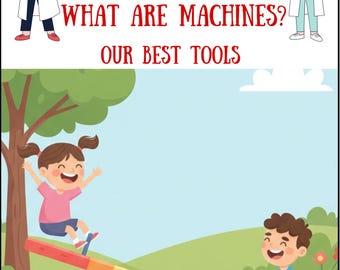 STEM Bilderbuch für Kinder | Was sind Maschinen? (Wissenschaftsserie 04)