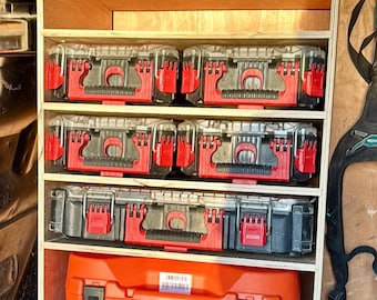 Modular Workshop storage Cabinet/ DIY / wood plan / PDF build guide / Van Racking / Organisation