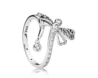 パンドラ シルバー ドリーミー トンボ リング