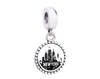 シルバーパンドラ ニューヨークシティ ダングルチャーム（廃盤）