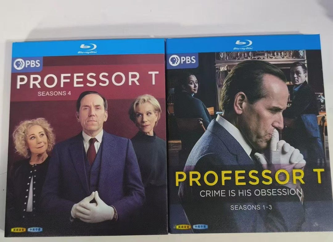 Professor T Season 1-4: 5 BD All Region New Box Set - Etsy
