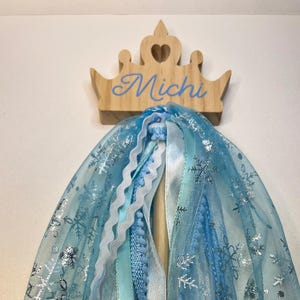 Varita De Princesa Para Niñas Varita De Princesa Con Cintas Arcoíris - Accesorio De Disfraces Para Niñas, Ligera Y Brillante, Ideal Para Juegos De Rol Y Fiestas Varita Princesa Arcoíris