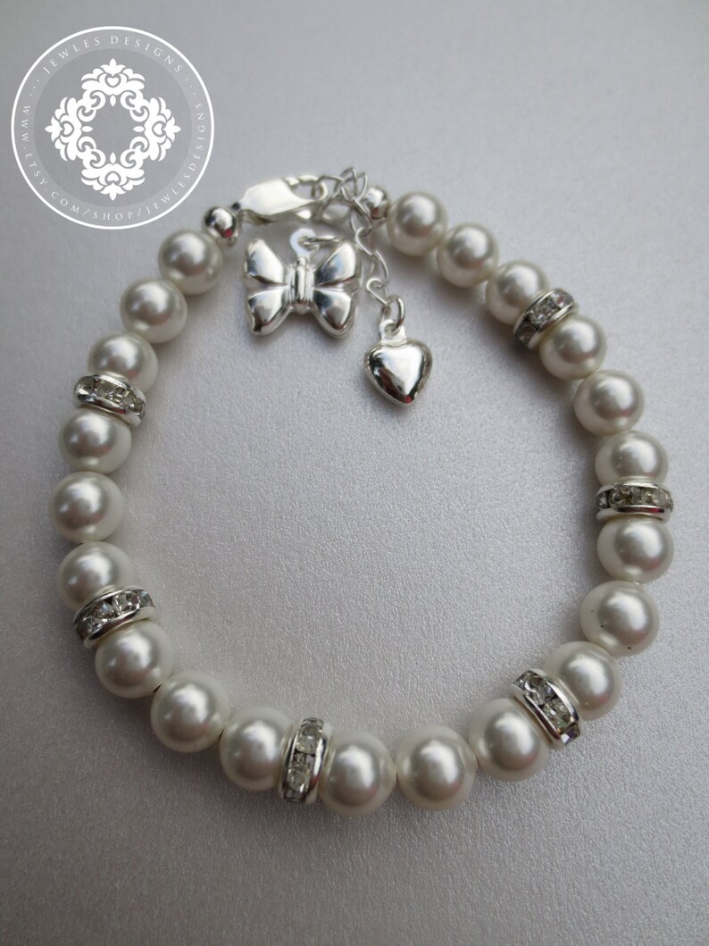 SWAROVSKI Bracelet Gift Set for Baptism Blessing Communion Etsy