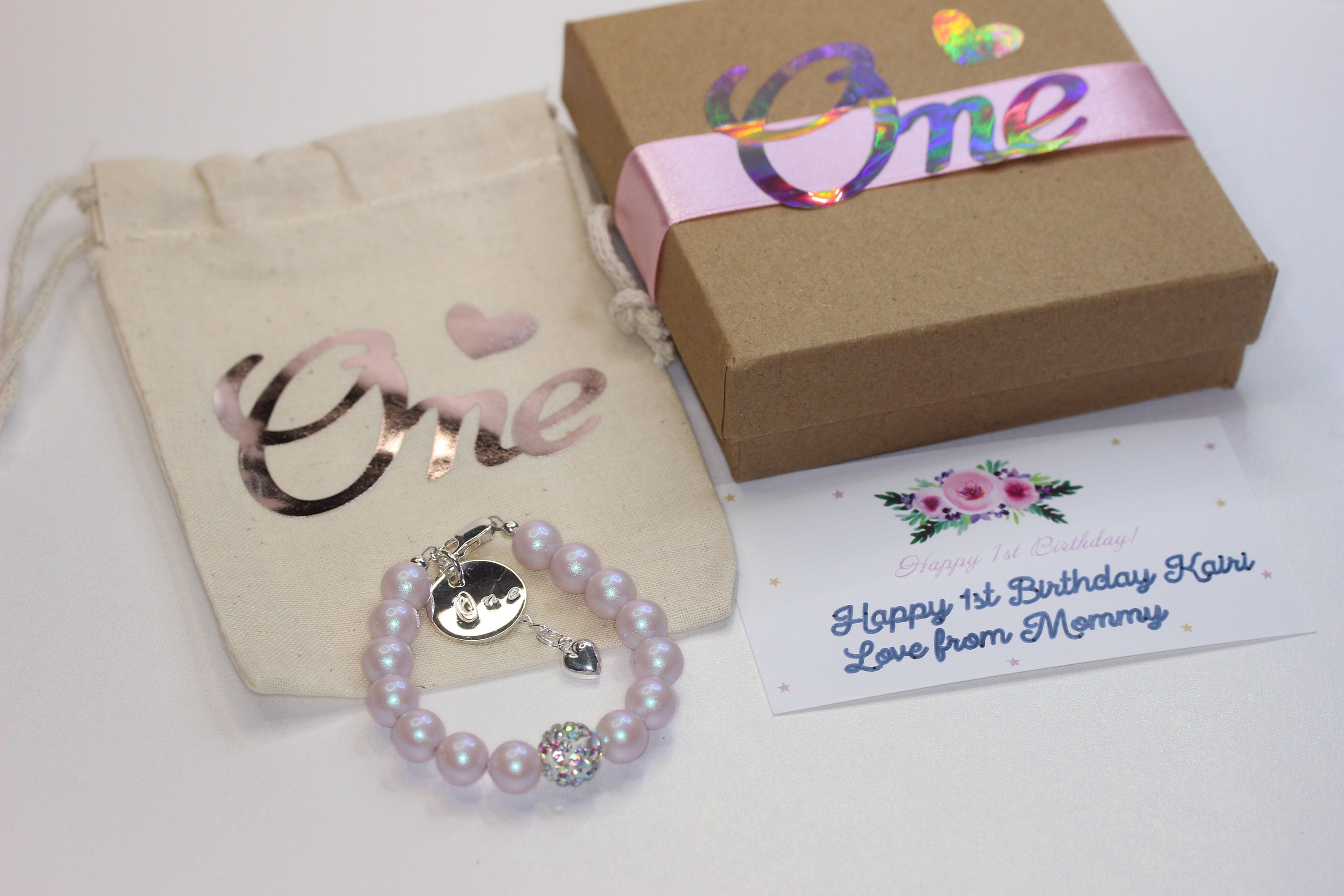 First shop birthday bracelet