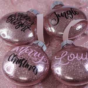 Christmas Ornaments gift Set,  Custom Ornaments