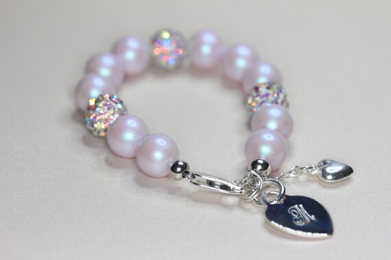 Monogram Bracelet - Flower Girl