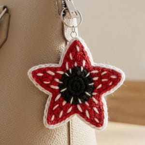 Mini Star Crochet Pattern | Beginner Amigurumi Keychain, Ornament (PDF Download)