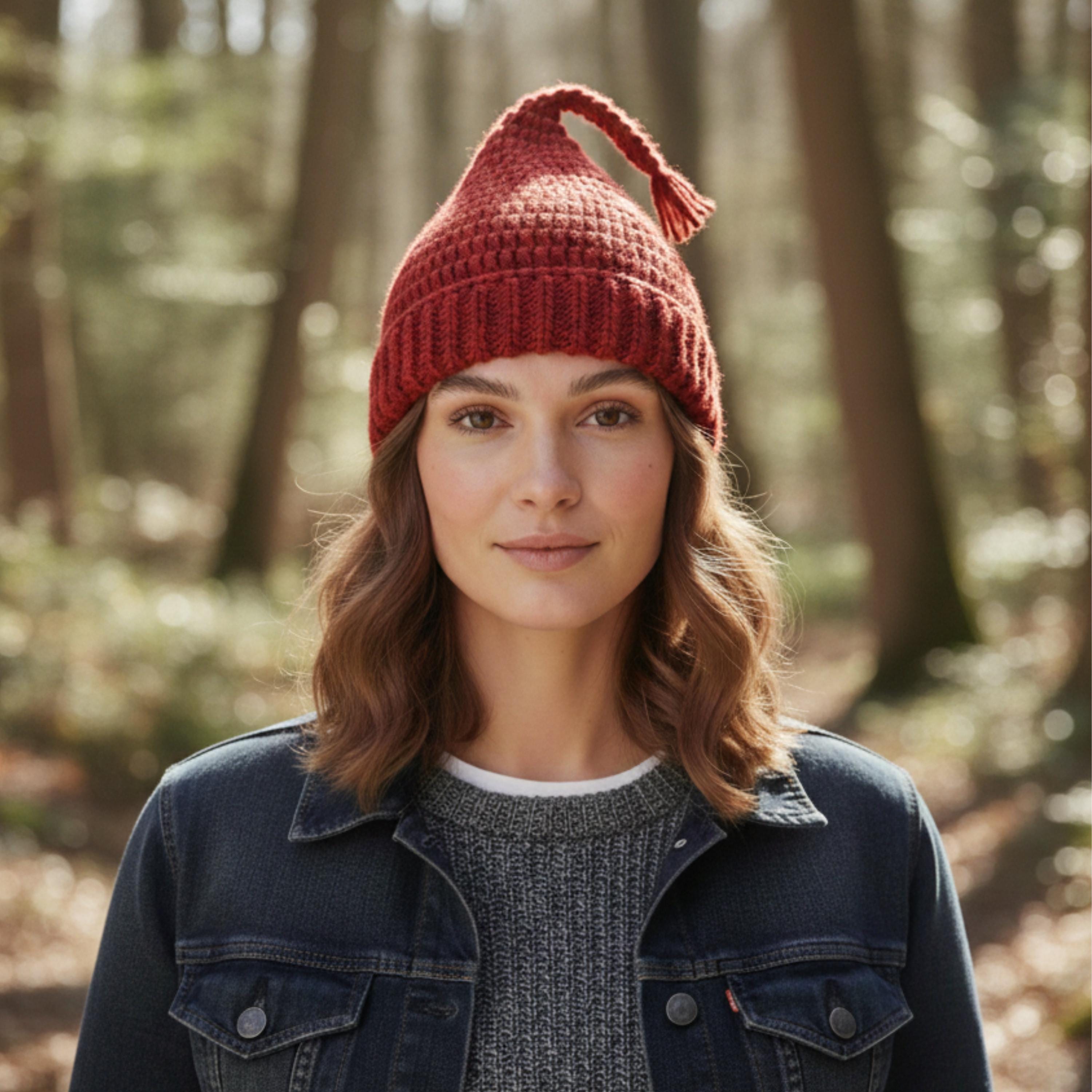 Ice Hat Pattern Melt the ICE Hat Knitting Pattern Pdf | Y2K Drip Accessory, Red ...