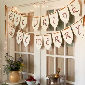 Eat Drink and Be Merry celebration banner by Talufane