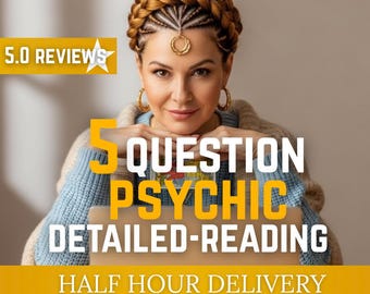 Personalized 5-Question Psychic Reading: Love, Future, Guidance