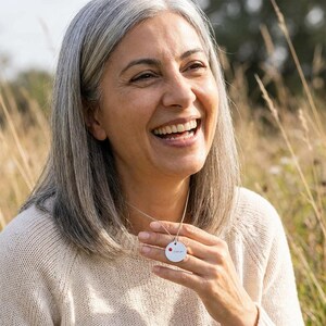 I love you Birthstone Circle Charm