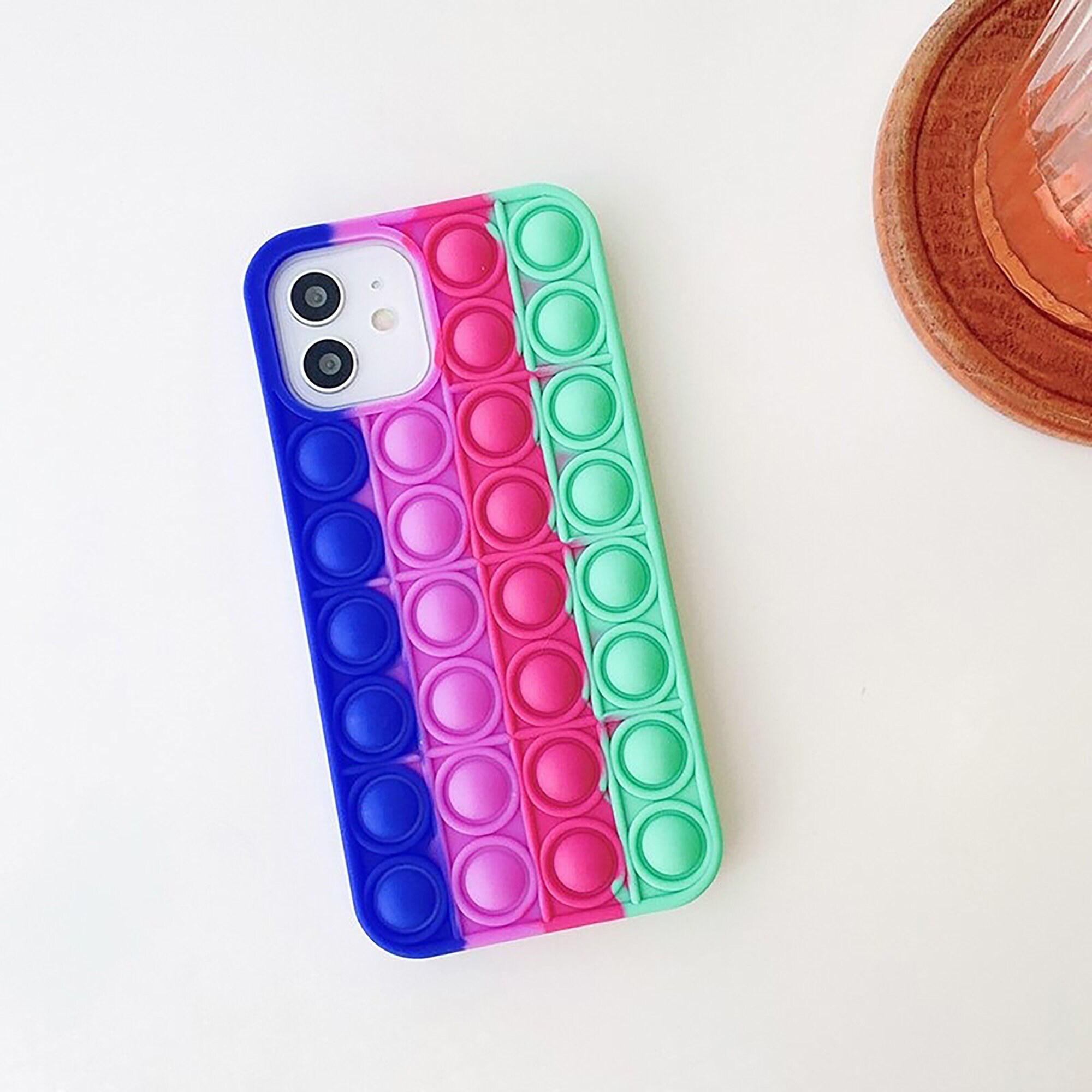 Pop It Phone Case Bubble Phone Case Para iPhone 12 Pro Max Etsy