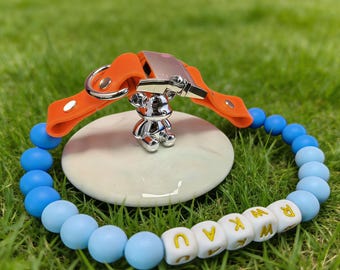 Collar festivo con cuentas pastel para mascotas (perro/gato), elegante collar impermeable para gatos, bonito collar de fiesta para mascotas, accesorio de silicona para mascotas.