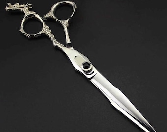 Drachengriff-Friseurschere, japanischer Stahl, 6,5-Zoll-Rechtshänder