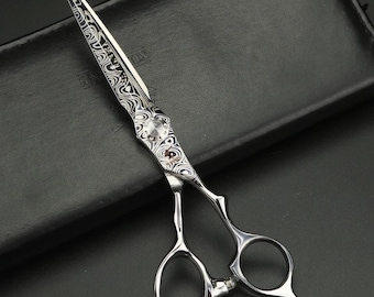 7-Zoll-Profi-Friseurschere, Friseurschere, Rechtshänder, japanischer Stahl