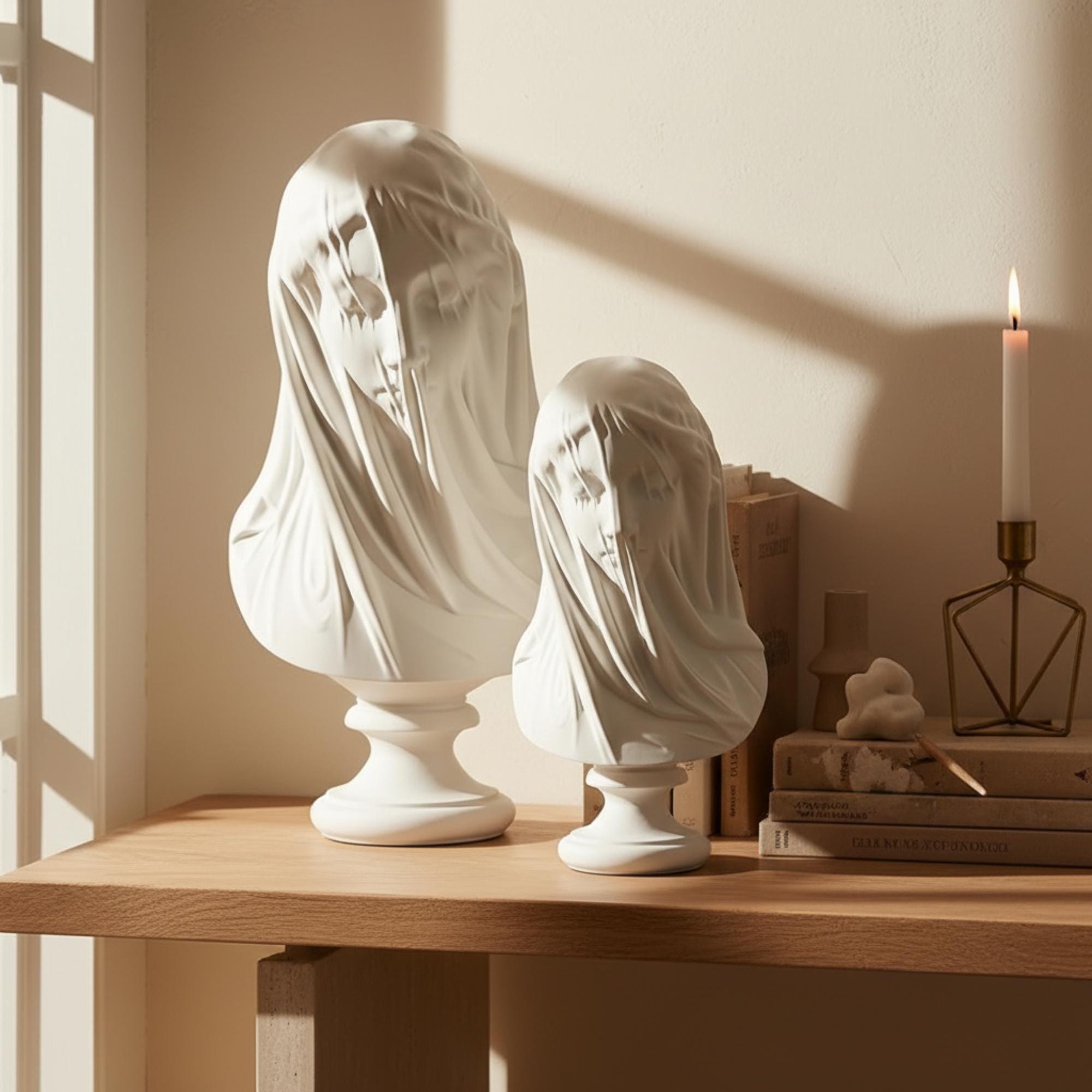 Veiled lady bust - Etsy 日本
