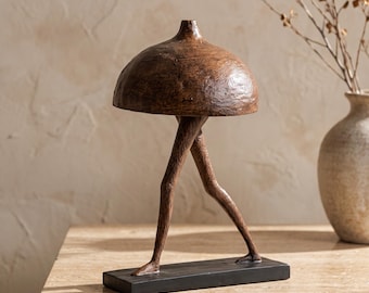Abstract Resin Sculpture Modern Statue Figure Decor Home Office Desk Ornament Contemporary Shelf Display Piece Artistic Living Room