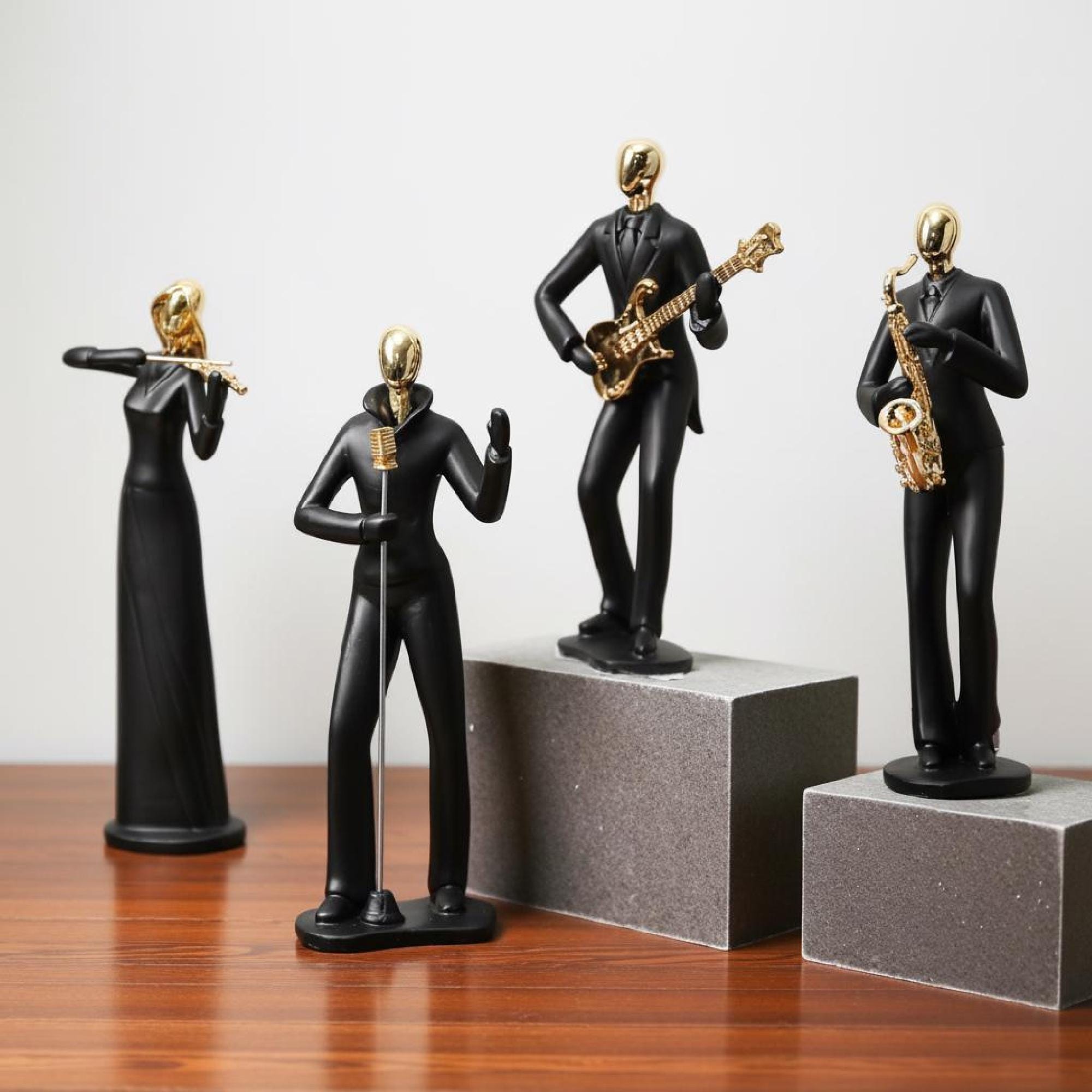 Black Jazz Figurine - Etsy