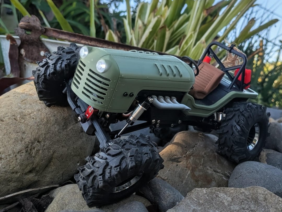 TRX4M Rockplow Conversion Kit – Custom Tractor-style RC Crawler Body ...