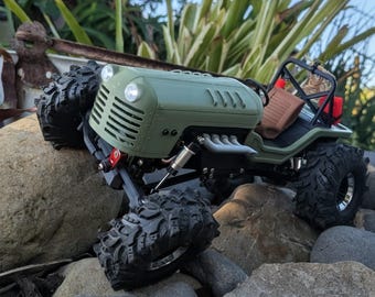 TRX4M RockPlow Conversion Kit – Custom Tractor-Style RC Crawler Body & Chassis | Scale Build Platform