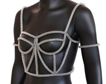 Metal bustier Clearance